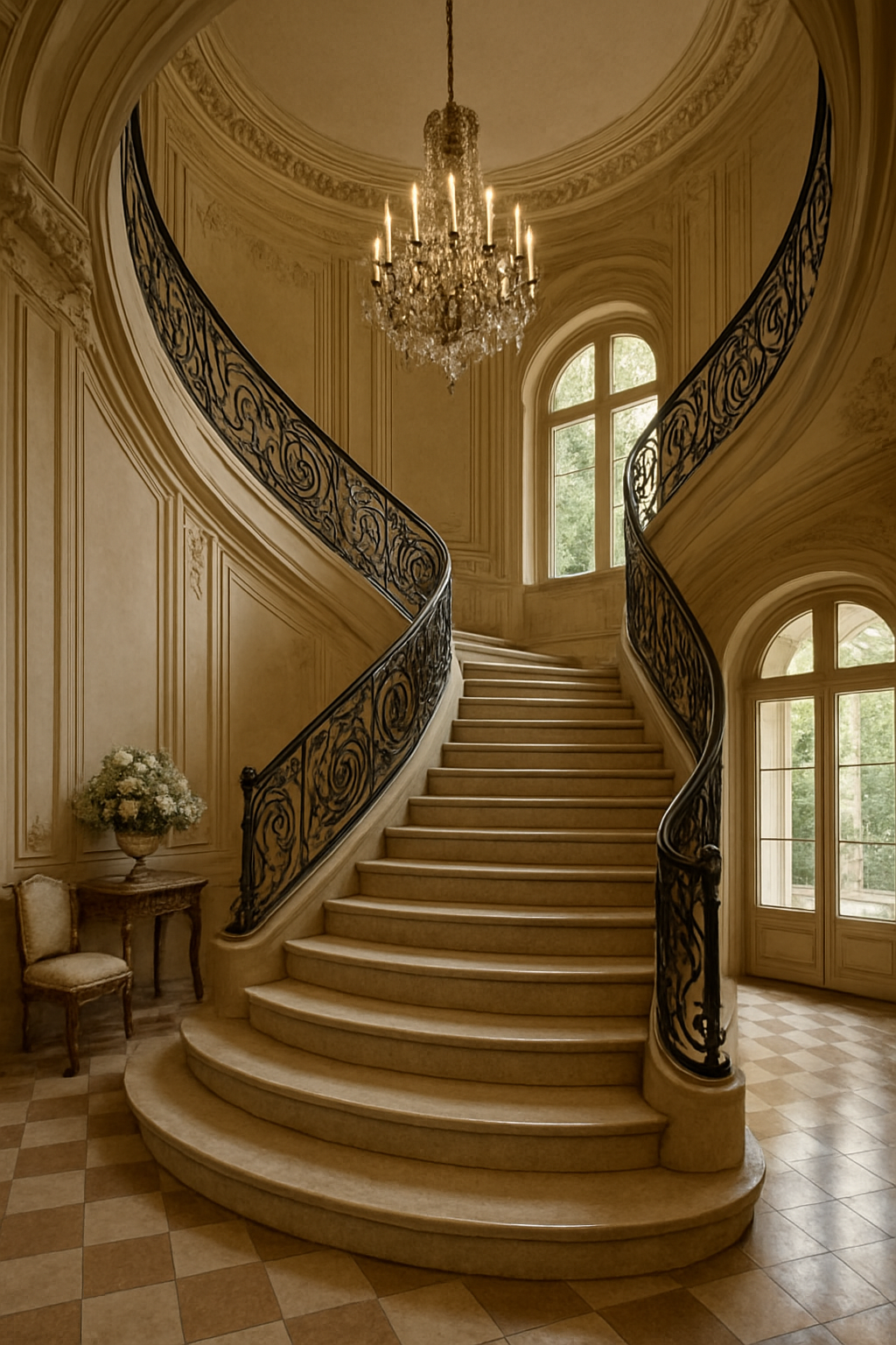 サーキュラー階段